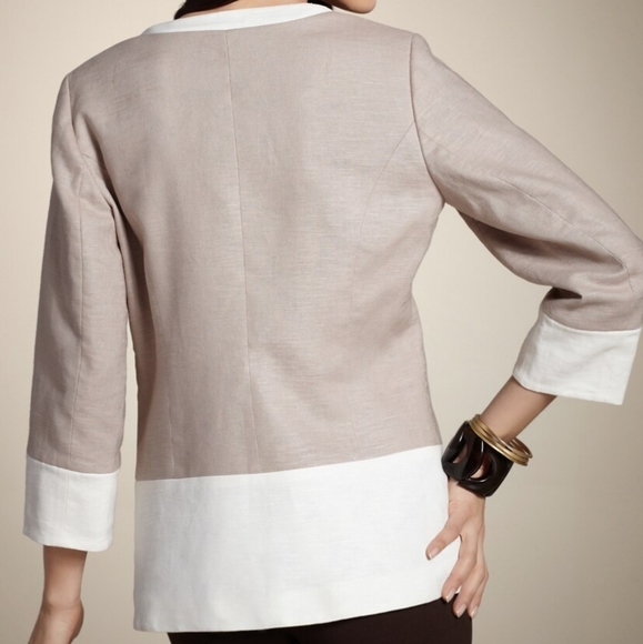 New Chicos Reversible Jacket Chicos size 3 or 16 - Picture 3 of 6